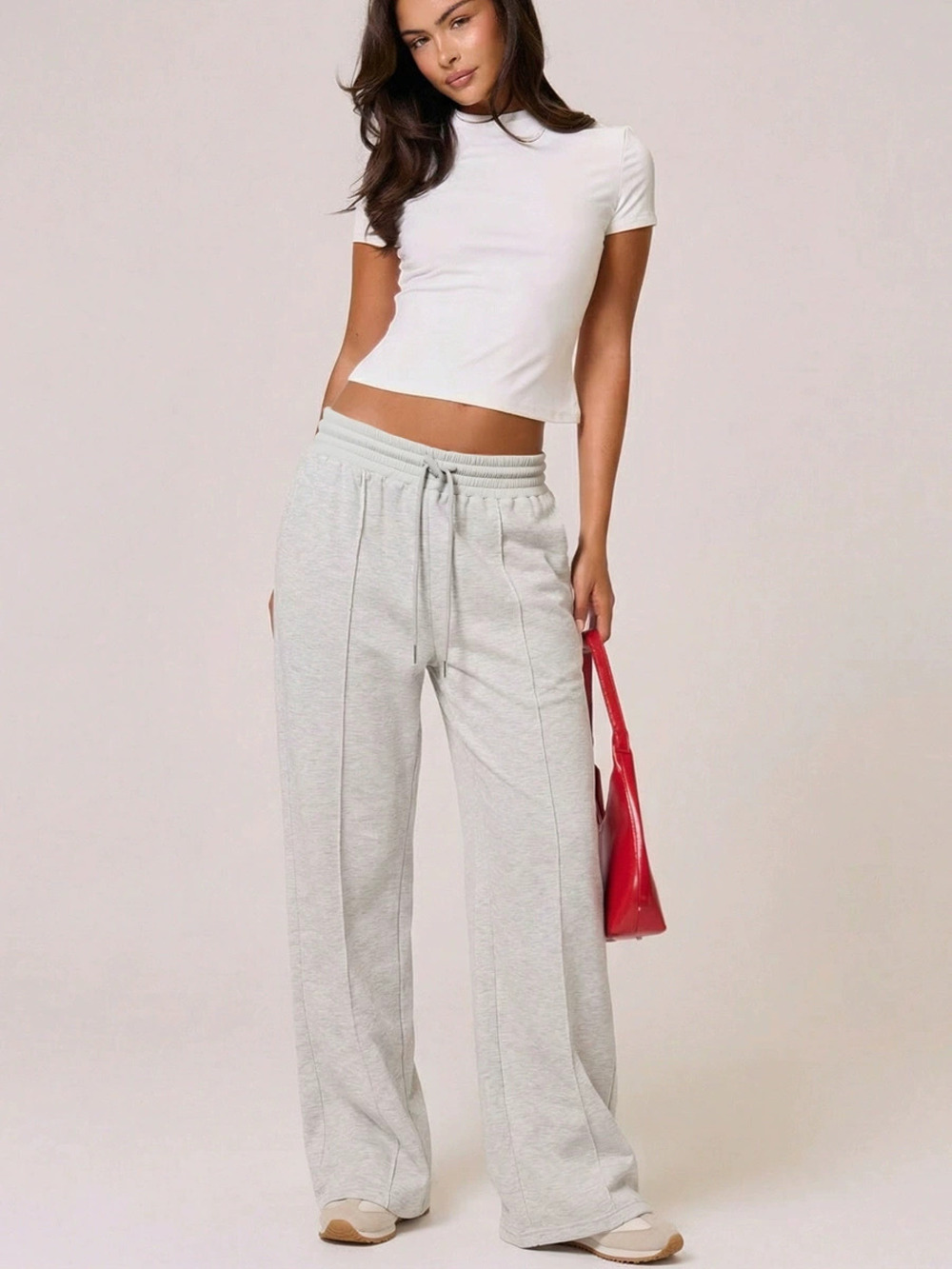 ZARA Ruihou Russian Casual Loose Wide Leg Trousers for Women